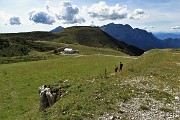 93 Dall'arrivo della seggiovia Camosci scendiamo al Rif. Lecco